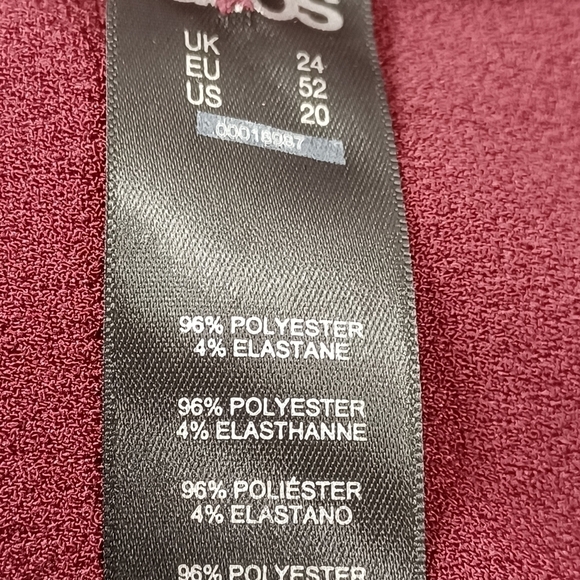 OSOS women's long sleeve stretch button front cardigan size 20 pockets NWT b24 - Picture 3 of 10